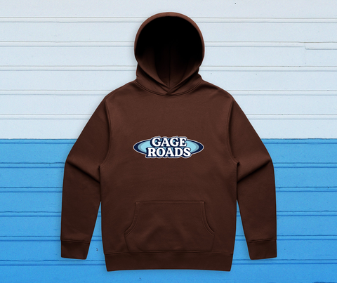 Gage Roads Surf Hoodie - Brown