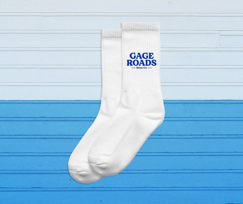 Gage Roads Hero Socks - White