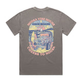 Gage Roads x Noosa Vibe House Heavy Tee - Faded Grey